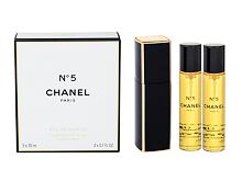 Parfémovaná voda Chanel N°5 Twist and Spray 3x 20 ml 20 ml
