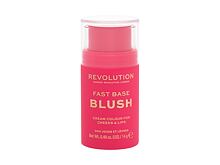 Tvářenka Makeup Revolution London Fast Base Blush 14 g Rose