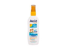 Opalovací přípravek na tělo Astrid Sun Kids Wet Skin Transparent Spray SPF50 150 ml