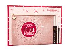 Řasenka L'Oréal Paris Voluminous Kit 7,5 ml Extra-Black poškozená krabička Kazeta