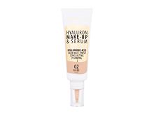 Make-up Dermacol Hyaluron Make-Up & Serum 25 g 02 Nude