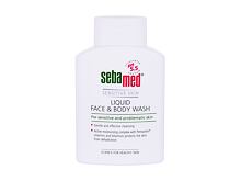 Tekuté mýdlo SebaMed Sensitive Skin Face & Body Wash 200 ml