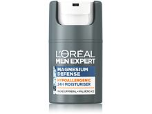 Denní pleťový krém L'Oréal Paris Men Expert Magnesium Defence 50 ml poškozená krabička Kazeta