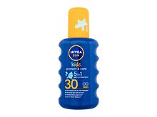 Opalovací přípravek na tělo Nivea Sun Kids Protect & Care Sun Spray 5 in 1 SPF30 200 ml
