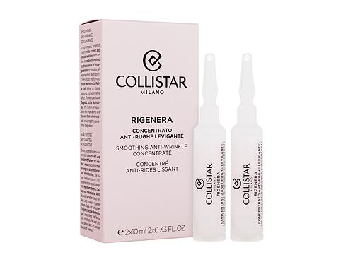Pleťové sérum Collistar Rigenera Smoothing Anti-Wrinkle Concentrate 2x10 ml