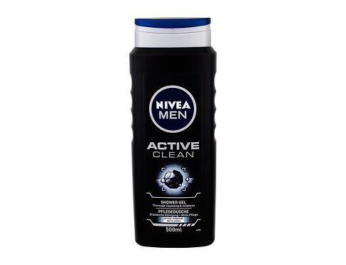 Sprchový gel Nivea Men Active Clean 500 ml poškozený flakon