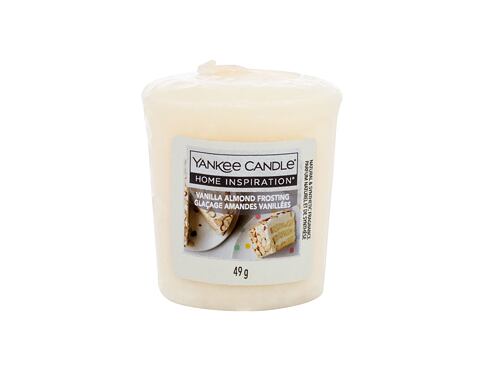 Vonná svíčka Yankee Candle Home Inspiration Vanilla Almond Frosting 49 g
