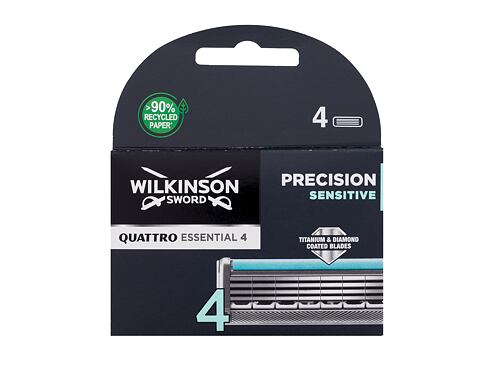 Náhradní břit Wilkinson Sword Quattro Essential 4 4 ks