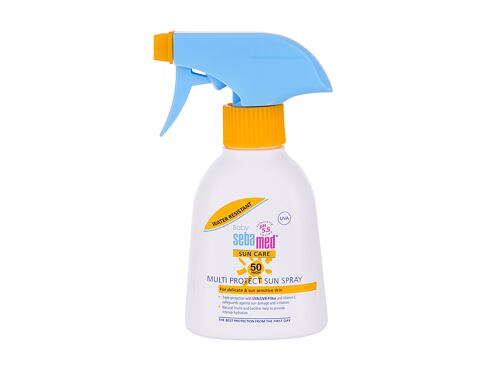 Opalovací přípravek na tělo SebaMed Baby Sun Care Multi Protect Sun Spray SPF50 200 ml