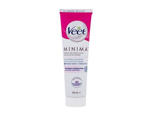 Depilační přípravek Veet Minima Hair Removal Cream Normal Skin 100 ml poškozená krabička