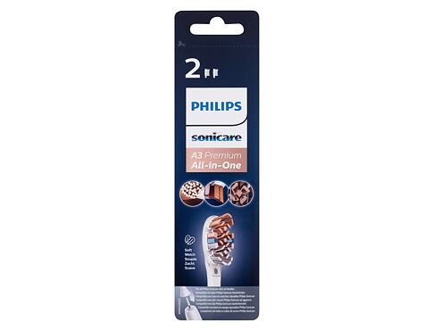 Náhradní hlavice Philips Sonicare A3 premium All-in-One HX9092/10 White 2 ks