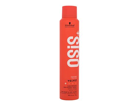 Lak na vlasy Schwarzkopf Professional Osis+ Velvet Lightweight Wax-Effect Spray 200 ml poškozený flakon