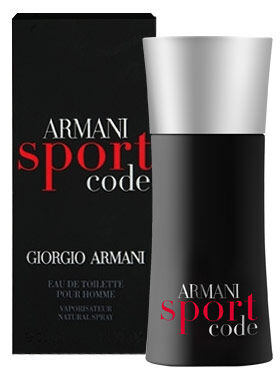 Toaletní voda Giorgio Armani Code Sport 125 ml poškozená krabička