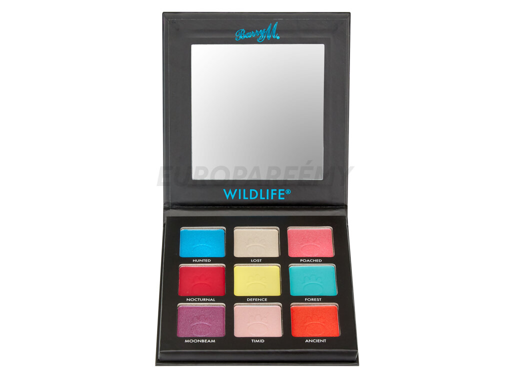 Barry M palette de fards à paupières wildlife rhino