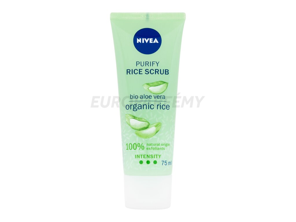 Nivea Rice Scrub Aloe Vera peeling EUROPARFEMY.cz