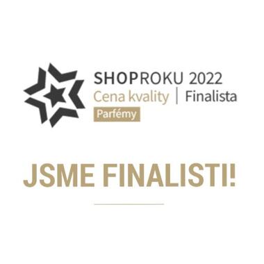 DĚKUJEME! Stali jsme se finalisty v soutěži SHOP ROKU 2022