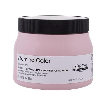 L'Oréal Professionnel Vitamino Color Resveratrol maska na ochranu barvy 500 ml pro ženy