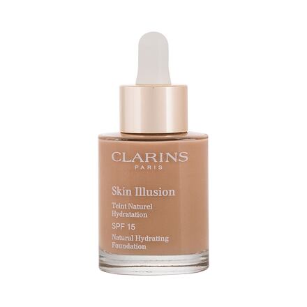 Clarins Skin Illusion Natural Hydrating SPF15 hydratační make-up s uv filtrem 30 ml odstín 112 Amber