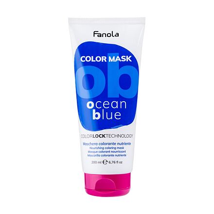 Fanola Color Mask vyživující a barvicí maska na vlasy 200 ml Ocean Blue pro ženy