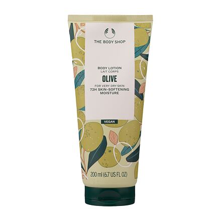 The Body Shop Olive Body Lotion For Very Dry Skin tělové mléko s olivovým olejem pro velmi suchou pokožku 200 ml pro ženy