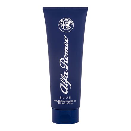 Alfa Romeo Blue sprchový gel na tělo a vlasy 400 ml pro muže