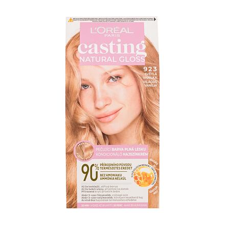 L'Oréal Paris Casting Natural Gloss barva na vlasy na barvené vlasy na všechny typy vlasů 48 ml odstín 923 pro ženy