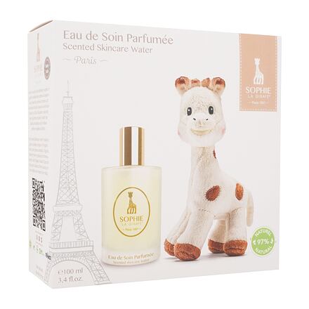 Sophie La Girafe Sophie La Girafe : parfemovaná tělová mlha pro děti od narození 100 ml + plyšová hračka pro děti