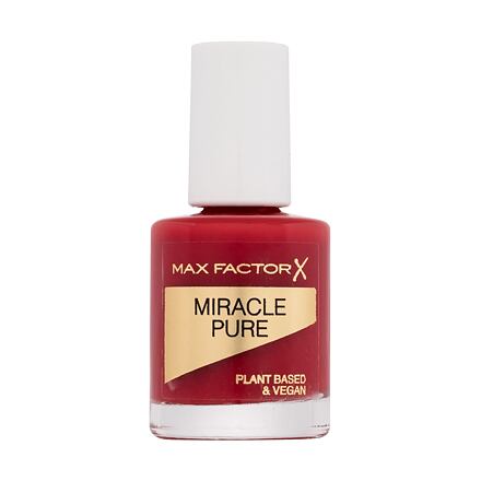 Max Factor Miracle Pure pečující lak na nehty 12 ml odstín 305 Scarlet Poppy