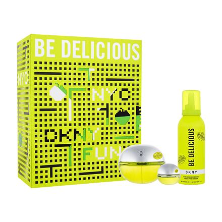 DKNY DKNY Be Delicious : EDP 100 ml + EDP 7 ml + sprchová pěna 150 ml pro ženy