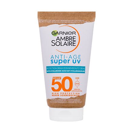 Garnier Ambre Solaire Super UV Anti-Age Protection Cream SPF50 opalovací krém na obličej 50 ml unisex