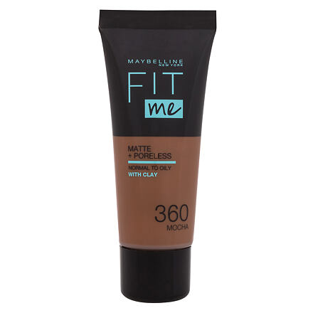 Maybelline Fit Me! Matte + Poreless sjednocující makeup s matujícím efektem 30 ml odstín 360 Mocha