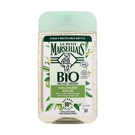 Le Petit Marseillais Bio Organic Certified Olive Leaf Refreshing Shower Gel osvěžující sprchový gel 250 ml unisex