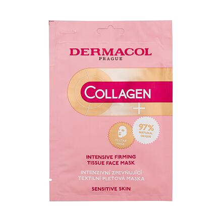 Dermacol Collagen+ Intensive Firming intenzivní zpevňující textilní pleťová maska pro ženy