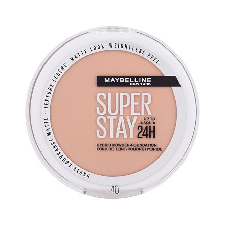 Maybelline Superstay 24H Hybrid Powder-Foundation zmatňující pudrový make-up 9 g odstín 40