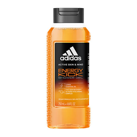 Adidas Energy Kick New Clean & Hydrating energizující sprchový gel 250 ml pro muže