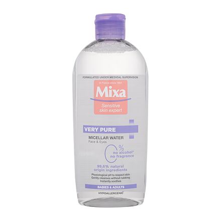 Mixa Micellar Water Very Pure micelární voda pro citlivou pleť 400 ml pro ženy