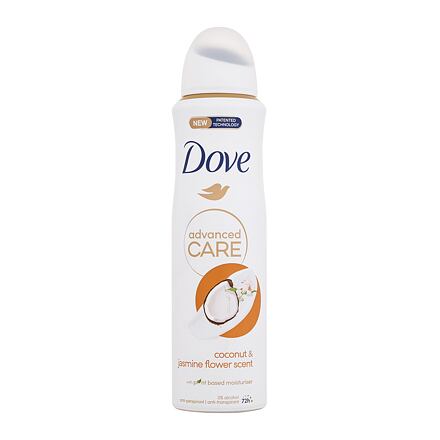 Dove Advanced Care Coconut & Jasmine 72h antiperspirant s vůní kokosu a jasmínu 150 ml pro ženy
