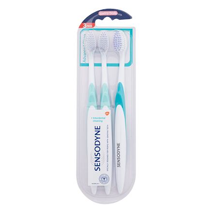 Sensodyne Advanced Clean Extra Soft Trio zubní kartáčky pro citlivé zuby 3 ks