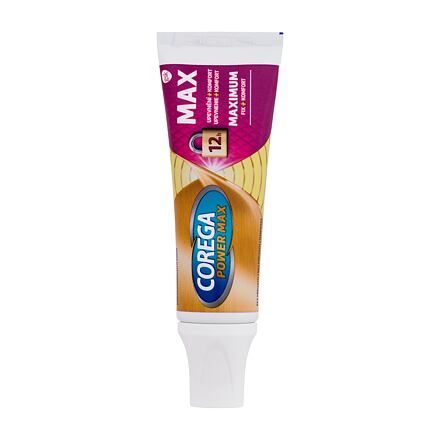Corega Power Max Fixing + Comfort fixační krém pro pevné a komfortní nošení zubní náhrady 40 g