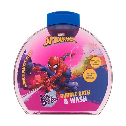 Marvel Spiderman Bubble Bath & Wash pěna do koupele s vůní borůvek 300 ml pro děti