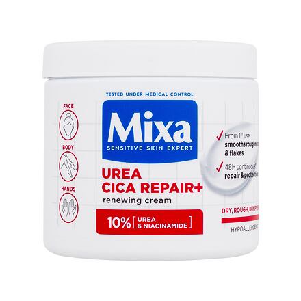 Mixa Urea Cica Repair+ Renewing Cream regenerační tělový krém pro suchou a hrubou pokožku 400 ml unisex
