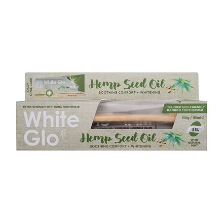 White Glo Hemp Seed Oil zubní pasta 150 g