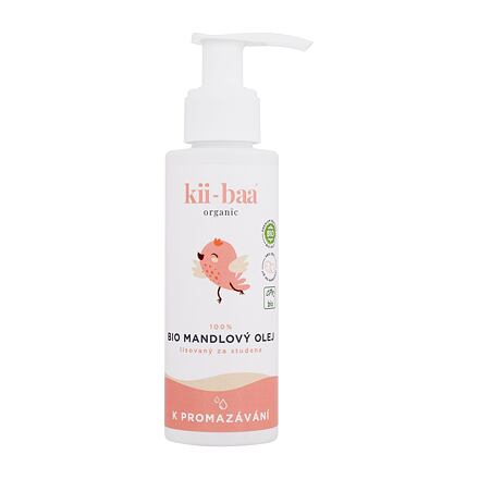 Kii-Baa Organic Baby Bio Almond Oil tělový olej 100 ml pro děti