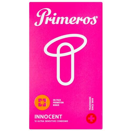 Primeros Innocent ultra tenké kondomy s vůní růží 12 ks