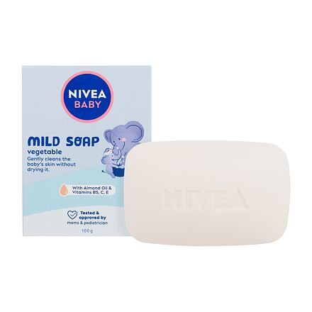 Nivea Baby Mild Soap jemné tuhé mýdlo 100 g pro děti
