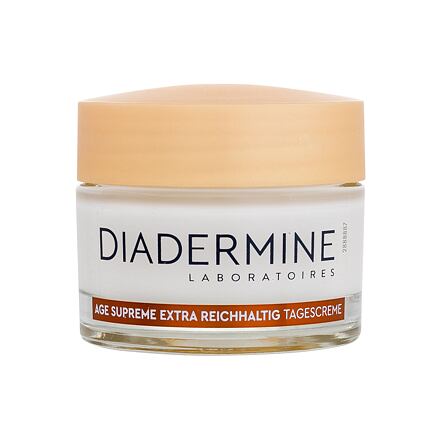 Diadermine Age Supreme Extra Rich Nourishing Day Cream vyživující a zpevňující denní pleťový krém 50 ml pro ženy