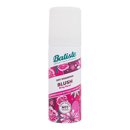 Batiste Blush suchý šampon s květinovou vůní 50 ml pro ženy