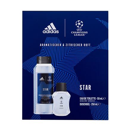 Adidas UEFA Champions League Star : EDT 50 ml + sprchový gel 250 ml pro muže