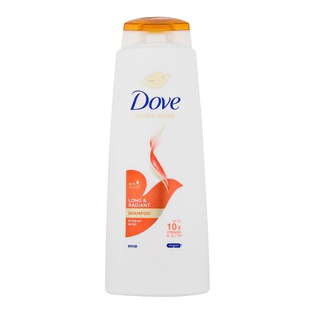 Dove Ultra Care Long & Radiant vyživující šampon pro dlouhé vlasy 400 ml pro ženy