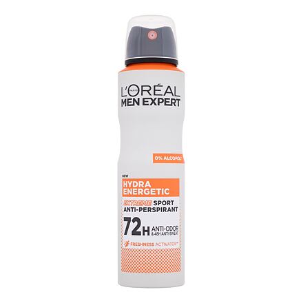 L'Oréal Paris Men Expert Hydra Energetic Sport Extreme deospray antiperspirant 150 ml pro muže